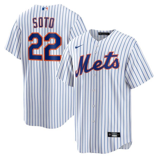 Juan Soto New York Mets Home Replica Player Jersey - White