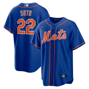 Juan Soto New York Mets Replica Player Jersey - Royal