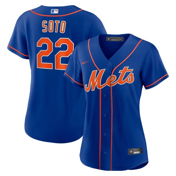 Juan Soto New York Mets Women's Alternate Replica Baseball Jersey - Royal