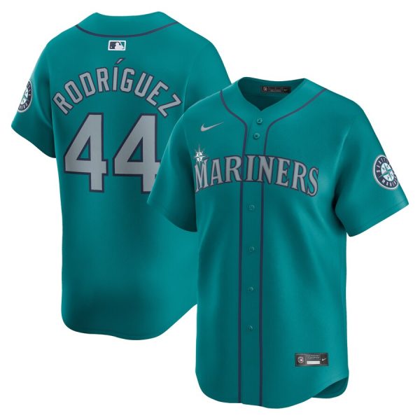 Julio Rodriguez Seattle Mariners Alternate Limited Player Jersey - Aqua
