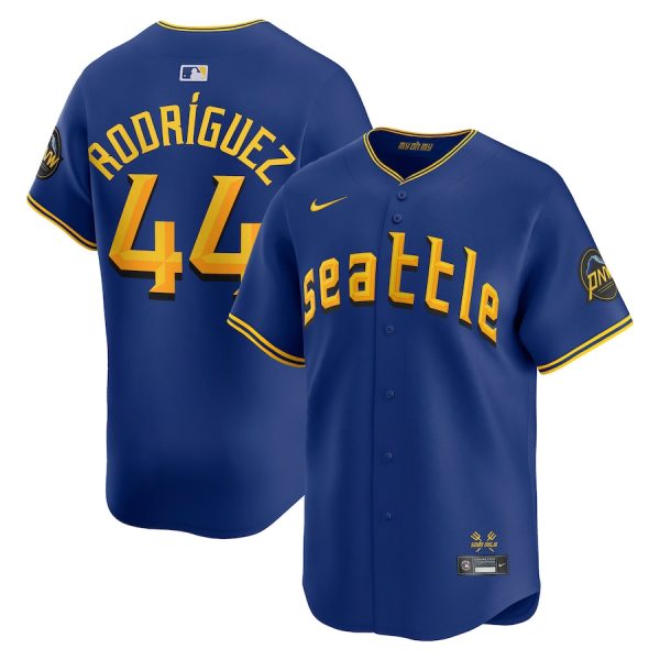 Julio Rodriguez Seattle Mariners City Connect Limited Player Jersey - Blue