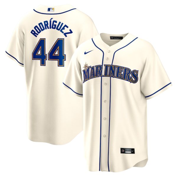 Julio Rodriguez Seattle Mariners Official Replica Player Jersey - Cream