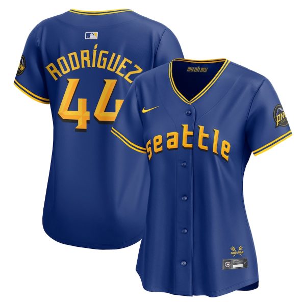 Julio Rodriguez Seattle Mariners Women's City Connect Limited Jersey - Royal