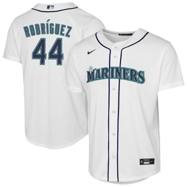 Julio Rodriguez Seattle Mariners Youth Home Replica Player Jersey - White