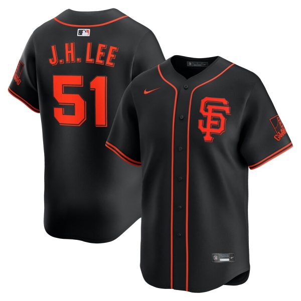 Jung Hoo Lee San Francisco Giants Alternate Limited Player Jersey - Black
