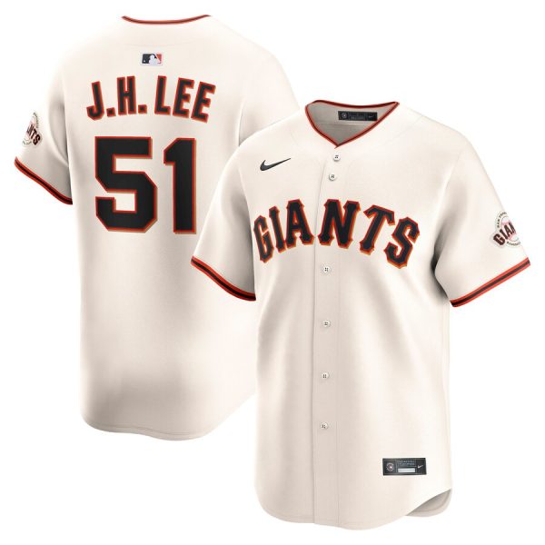 Jung Hoo Lee San Francisco Giants Home Limited Player Jersey - Cream