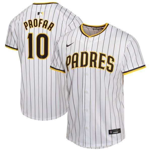 Jurickson Profar San Diego Padres Youth Home Player Game Jersey - White