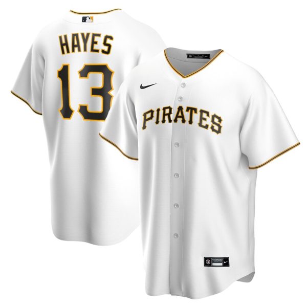 Ke'Bryan Hayes Pittsburgh Pirates Home Replica Jersey - White