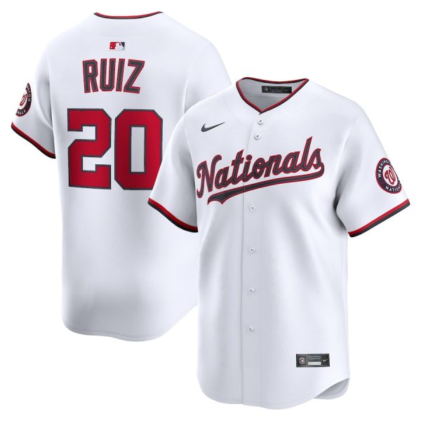 Keibert Ruiz Washington Nationals Alternate Limited Player Jersey - White