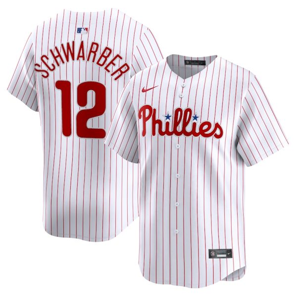Kyle Schwarber Philadelphia Phillies Alternate Limited Player Jersey - White
