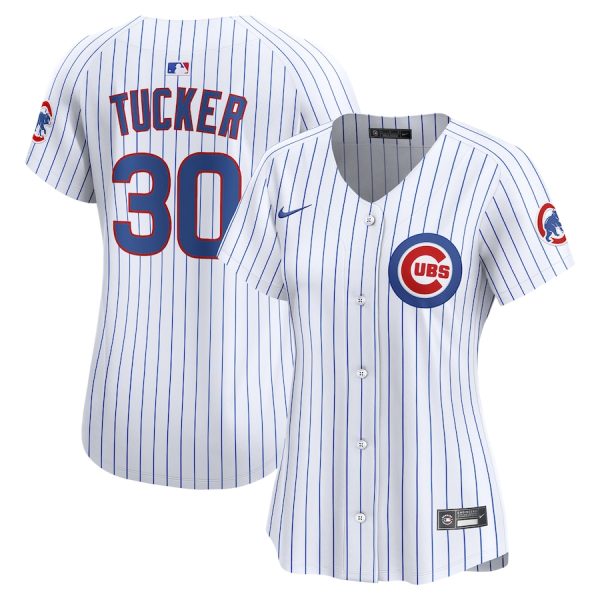 Kyle Tucker Chicago Cubs Women's Home Limited Player Jersey - White