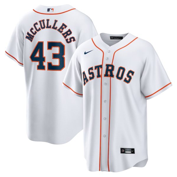 Lance McCullers Jr. Houston Astros Home Replica Jersey - White
