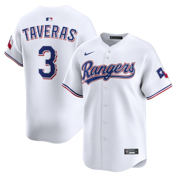 Leody Taveras Texas Rangers Alternate Limited Player Jersey - White