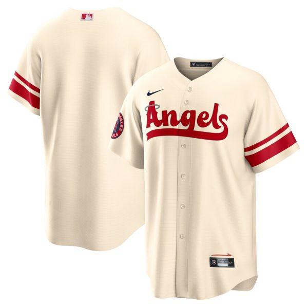 Los Angeles Angels City Connect Replica Team Jersey - Cream