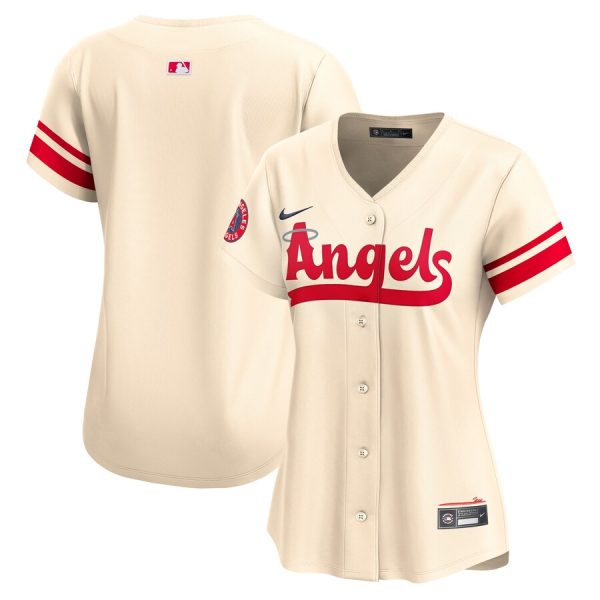 Los Angeles Angels Women's City Connect Limited Jersey - Cream