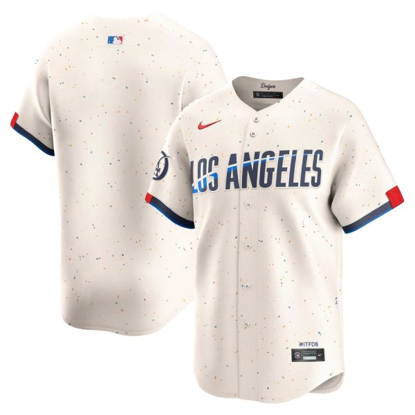 Los Angeles Dodgers 2024 City Connect Limited Jersey - Cream