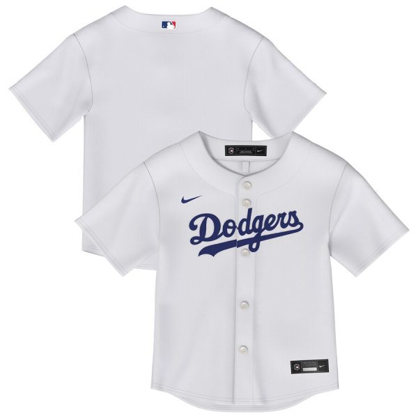 Los Angeles Dodgers Infant Home Replica Jersey - White