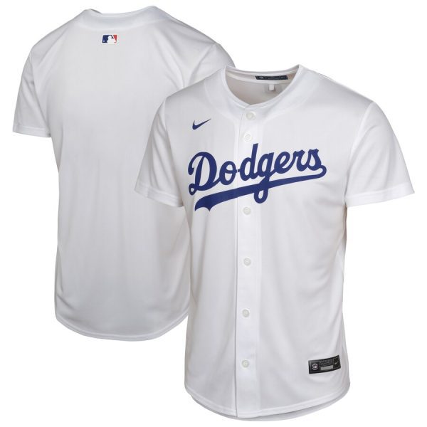 Los Angeles Dodgers Youth Home Game Jersey - White