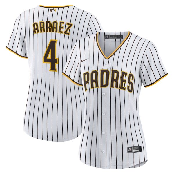 Luis Arraez San Diego Padres Women's Home Replica Jersey - White