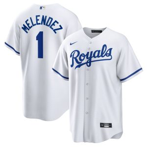 MJ Melendez Kansas City Royals Home Replica Jersey - White