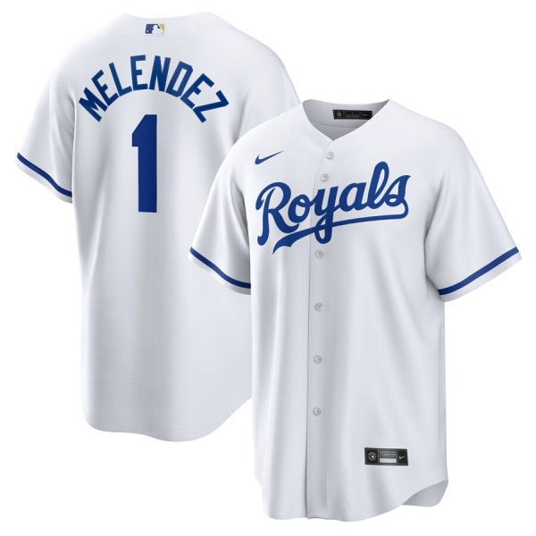 MJ Melendez Kansas City Royals Home Replica Jersey - White