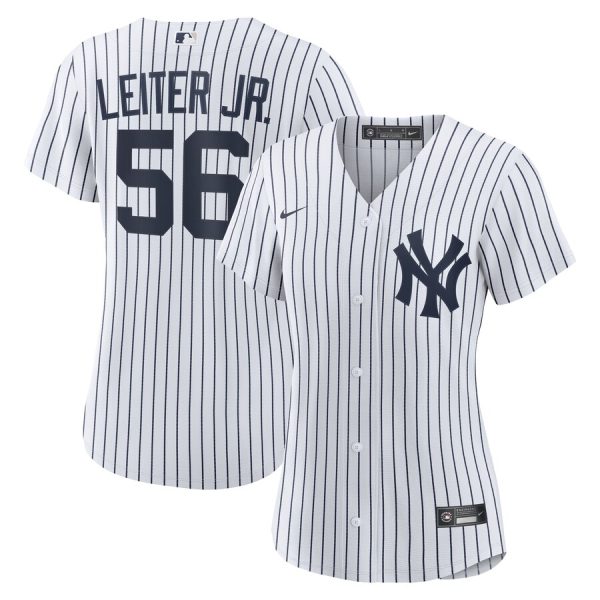 Mark Leiter Jr. New York Yankees Women's Home Replica Jersey - White