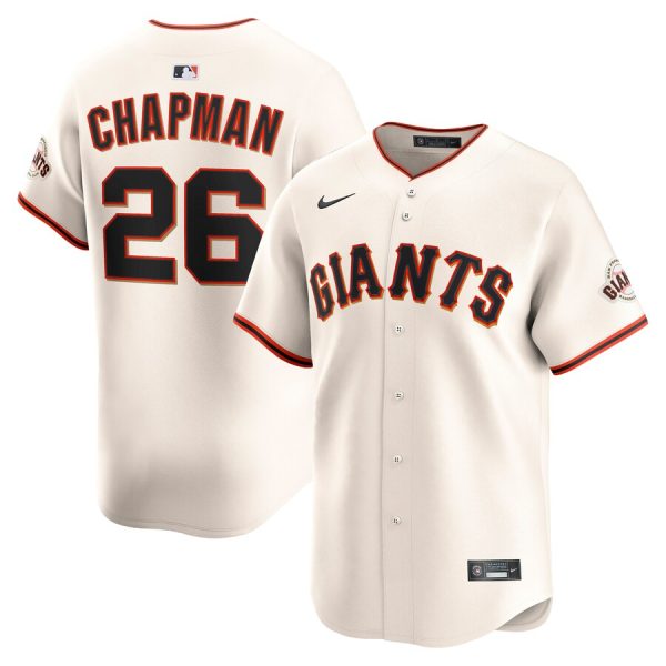 Matt Chapman San Francisco Giants Home Limited Player Jersey - Cream