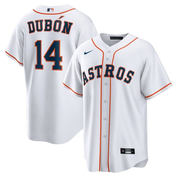 Mauricio Dubon Houston Astros Home Replica Jersey - White