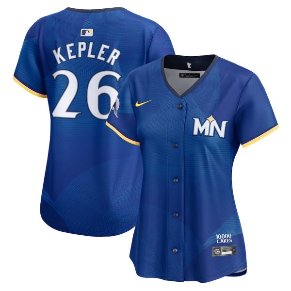 Max Kepler Minnesota Twins Women's 2024 City Connect Limited Jersey - Royal
