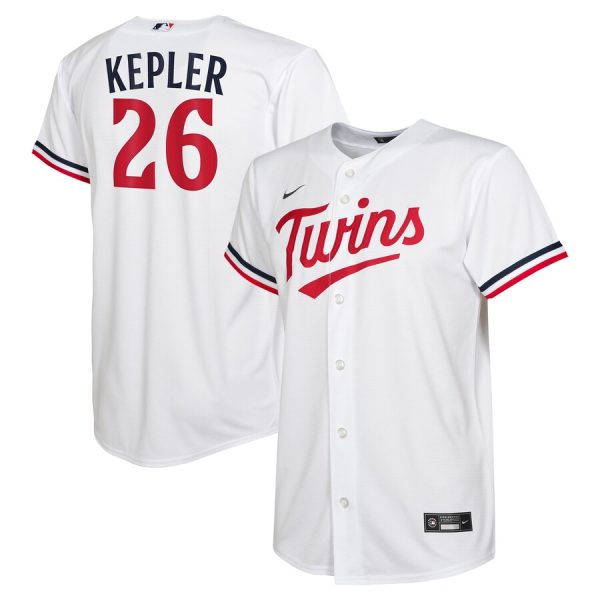Max Kepler Minnesota Twins Youth Alternate Replica Player Jersey - White