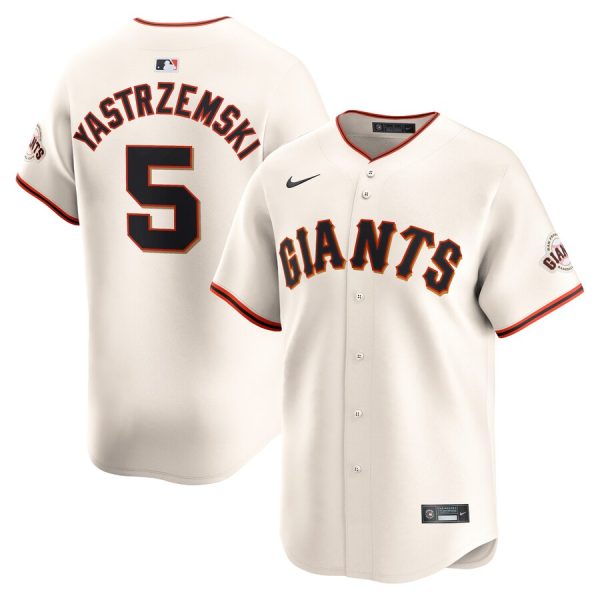Mike Yastrzemski San Francisco Giants Home Limited Player Jersey - Cream