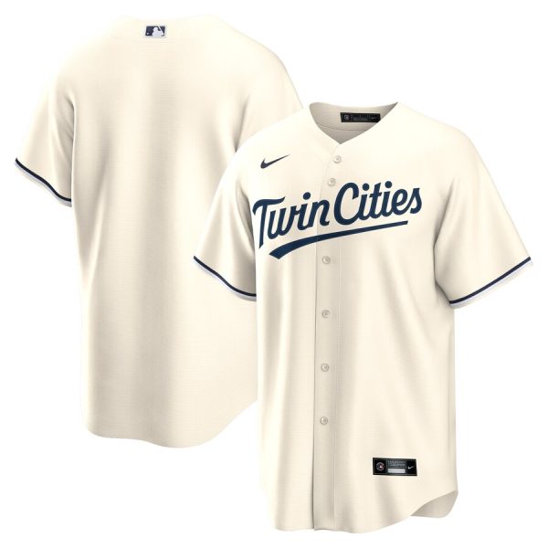 Minnesota Twins Alternate Replica Team Jersey - Cream