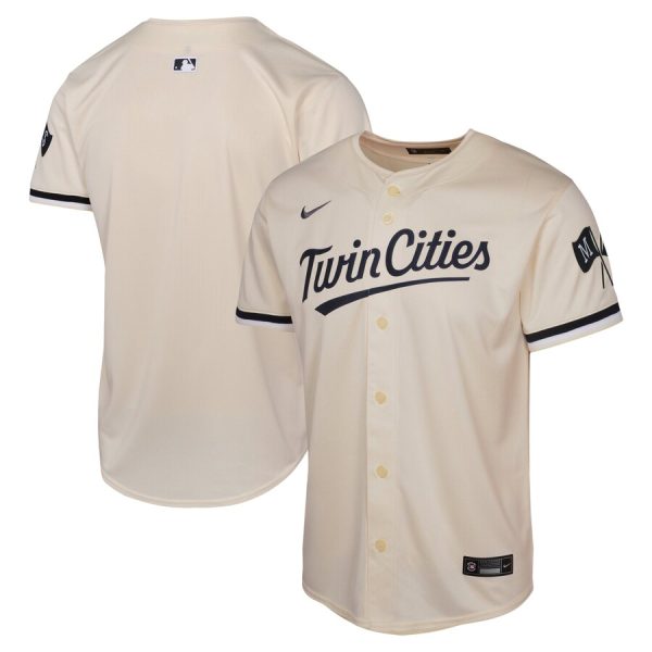Minnesota Twins Youth Alternate Limited Jersey - Cream