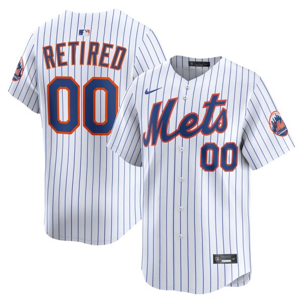 New York Mets Home Limited Retired Roster Jersey - White