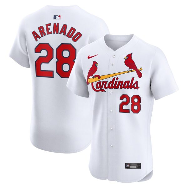 Nolan Arenado St. Louis Cardinals Home Elite Player Jersey - White