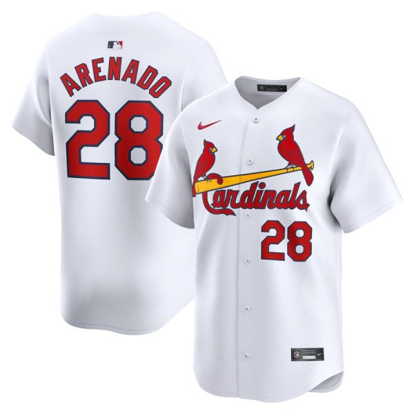 Nolan Arenado St. Louis Cardinals Home Limited Player Jersey - White