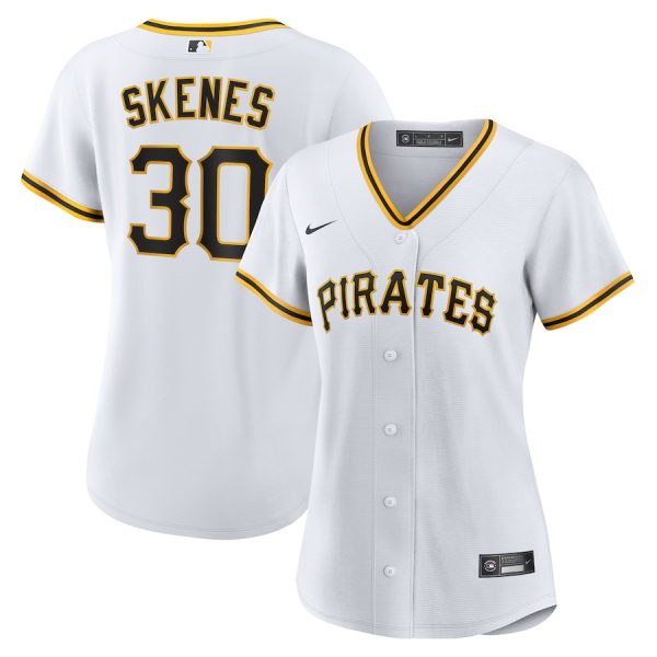 Paul Skenes Pittsburgh Pirates Women's Home Replica Player Jersey - White