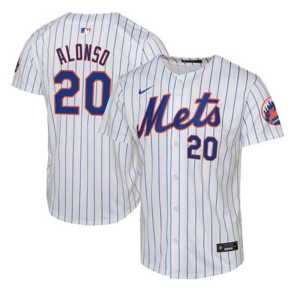 Pete Alonso New York Mets Youth Limited Player Jersey - White