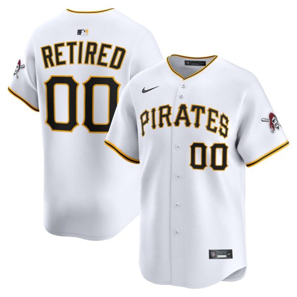 Pittsburgh Pirates Home Limited Retired Roster Jersey - White