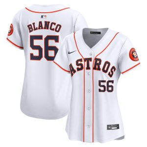 Ronel Blanco Houston Astros Women's Home Limited Jersey - White