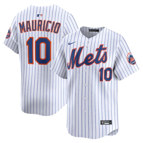 Ronny Mauricio New York Mets Alternate Limited Player Jersey - White