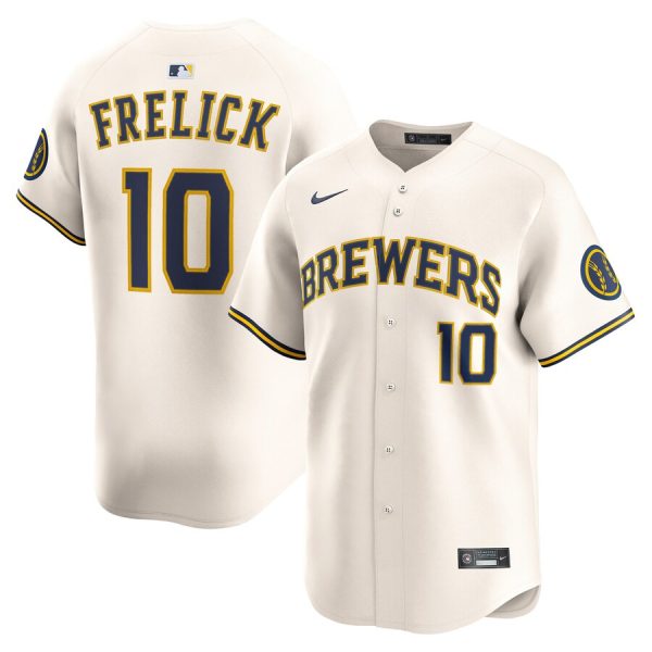 Sal Frelick Milwaukee Brewers Home Limited Player Jersey - Cream