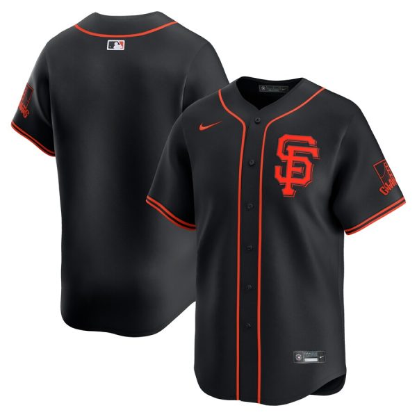 San Francisco Giants Alternate Limited Jersey - Black