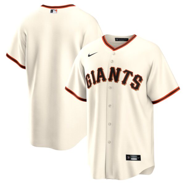 San Francisco Giants Home Blank Replica Jersey - Cream