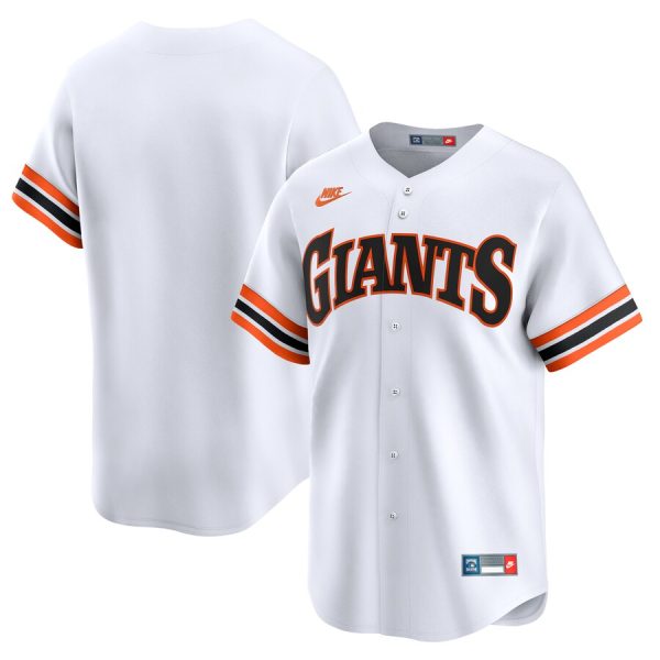 San Francisco Giants Throwback Cooperstown Collection Limited Jersey - White