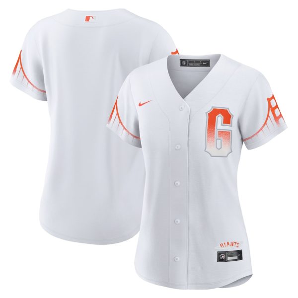 San Francisco Giants Women's City Connect Replica Jersey - White