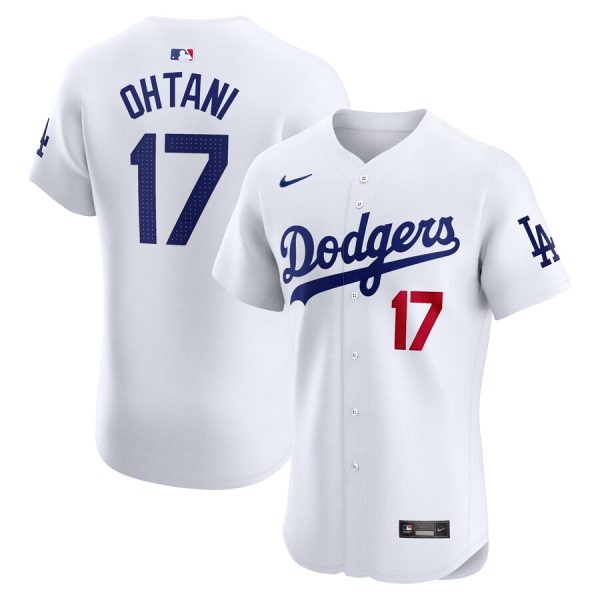 Shohei Ohtani Los Angeles Dodgers Home Vapor Premier Elite Player Jersey - White