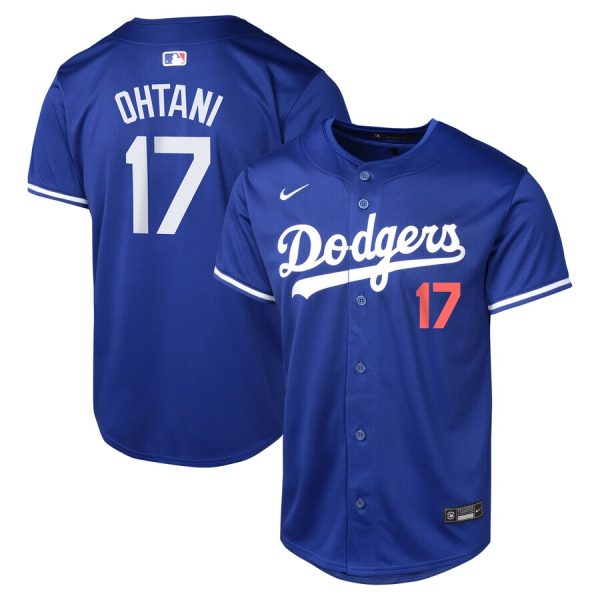 Shohei Ohtani Los Angeles Dodgers Youth Alternate Limited Jersey - Royal