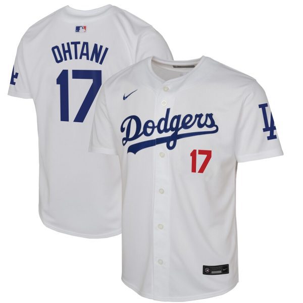 Shohei Ohtani Los Angeles Dodgers Youth Home Limited Player Jersey - White