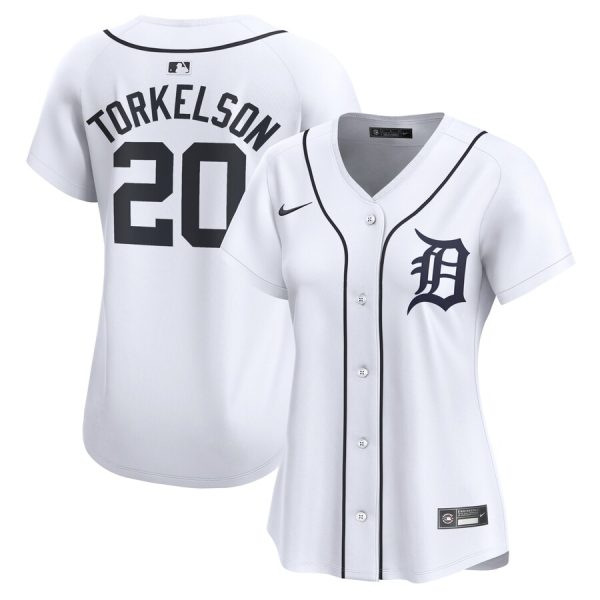 Spencer Torkelson Detroit Tigers Women's Home Limited Player Jersey - White